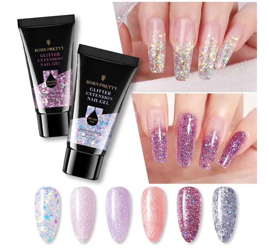 New 30ml Manicure Floral Extension For Extended Nail Gel To Extend Nail Gel quickly