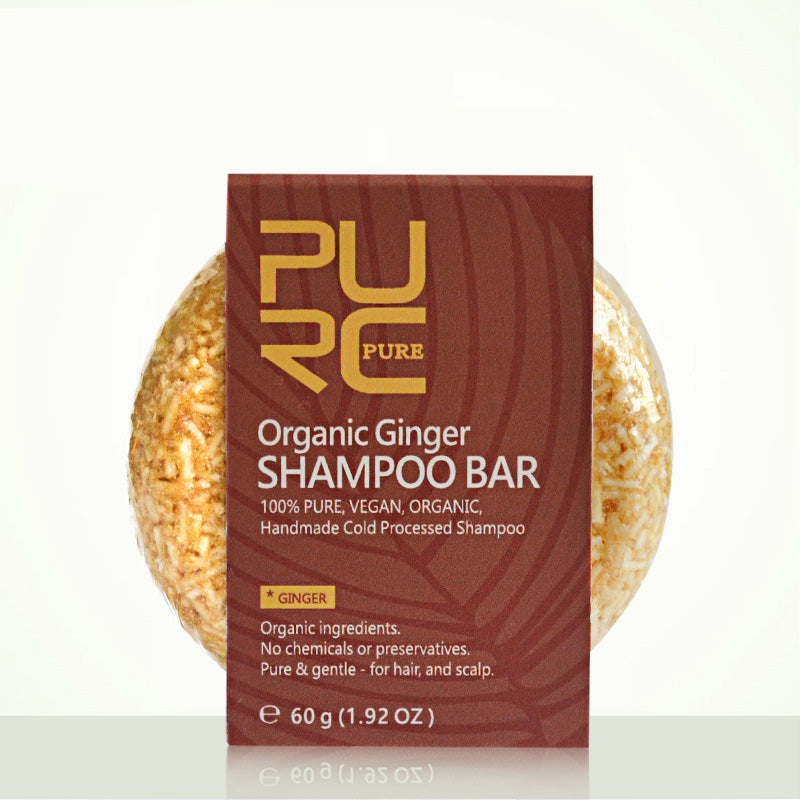 0ranic ginger Purc Hand-Extracted Shampoo Soap – Natural Care for Healthier Hair