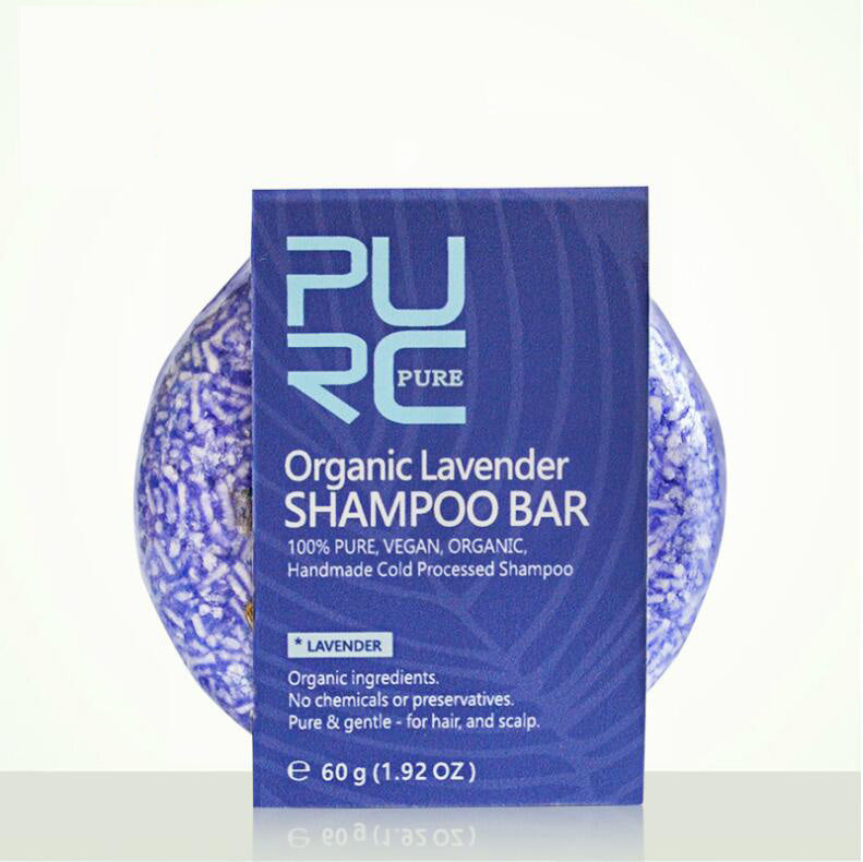 organic lavender Purc Hand-Extracted Shampoo Soap – Natural Care for Healthier Hair