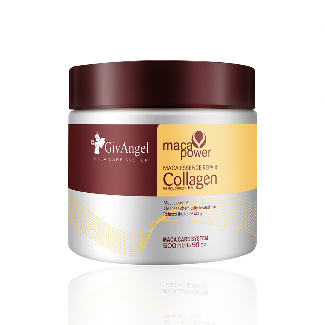 Nourishing Collagen Hair Mask – Deep Repair Conditioner for Dry & Damaged Hair (500ml)