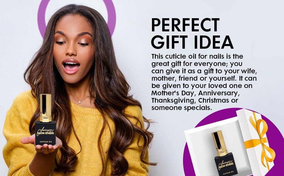 Cuticle Oil Nail Peach Strawberry Lemonade w black seed oil Juicy By Mon Cheri