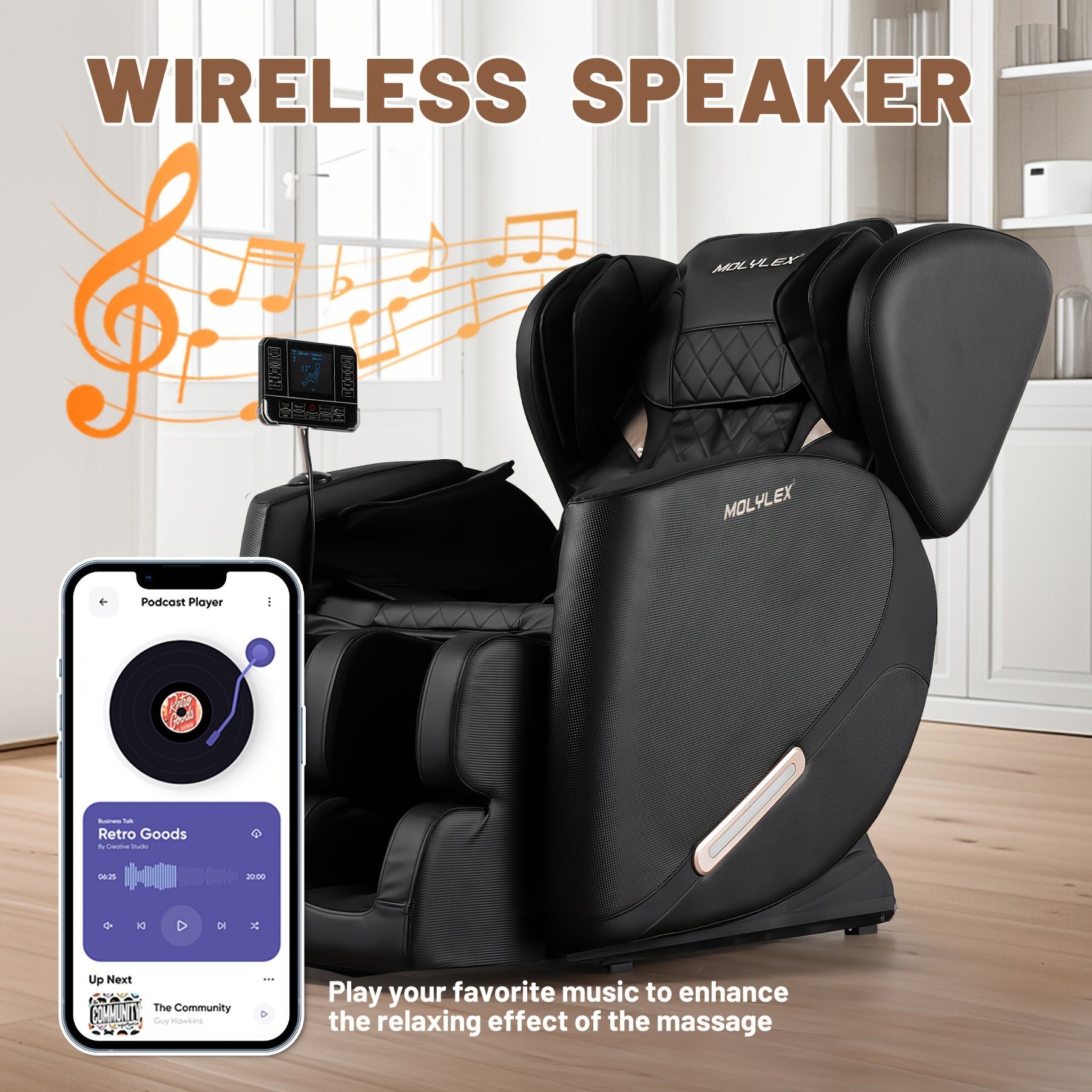 Relaxation Master SL Track Zero Gravity Massage Chair