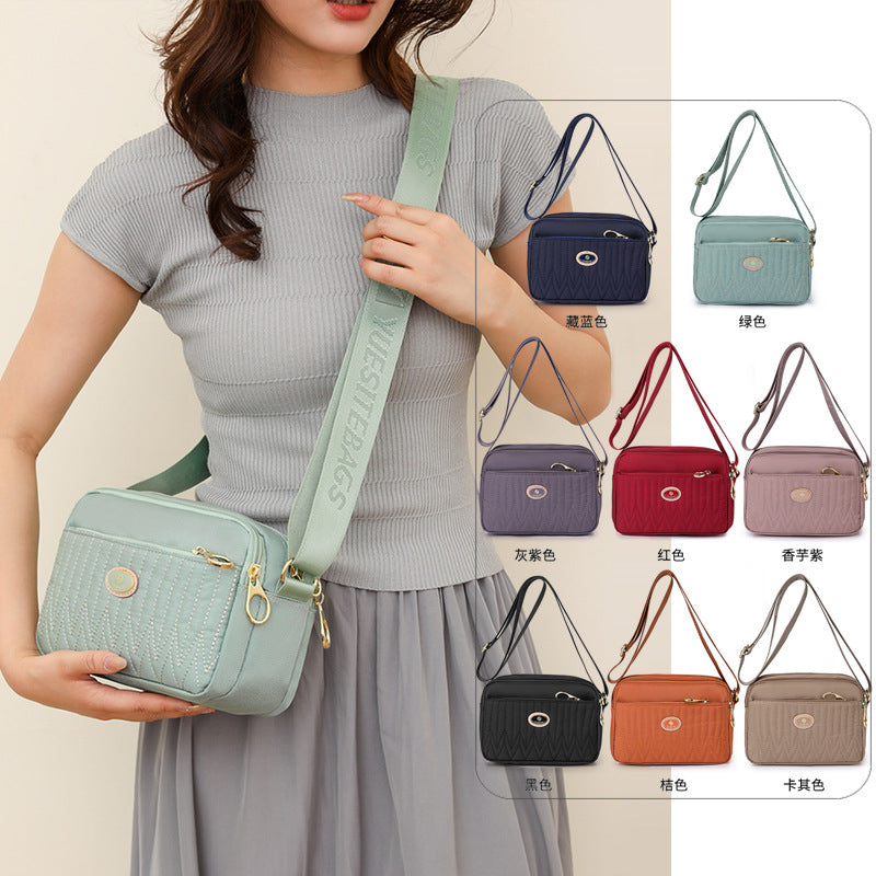 Simple Women's Shoulder Bag Large Capacity Casual Messenger Bag