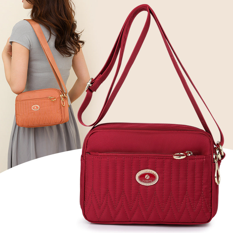 Simple Women's Shoulder Bag Large Capacity Casual Messenger Bag