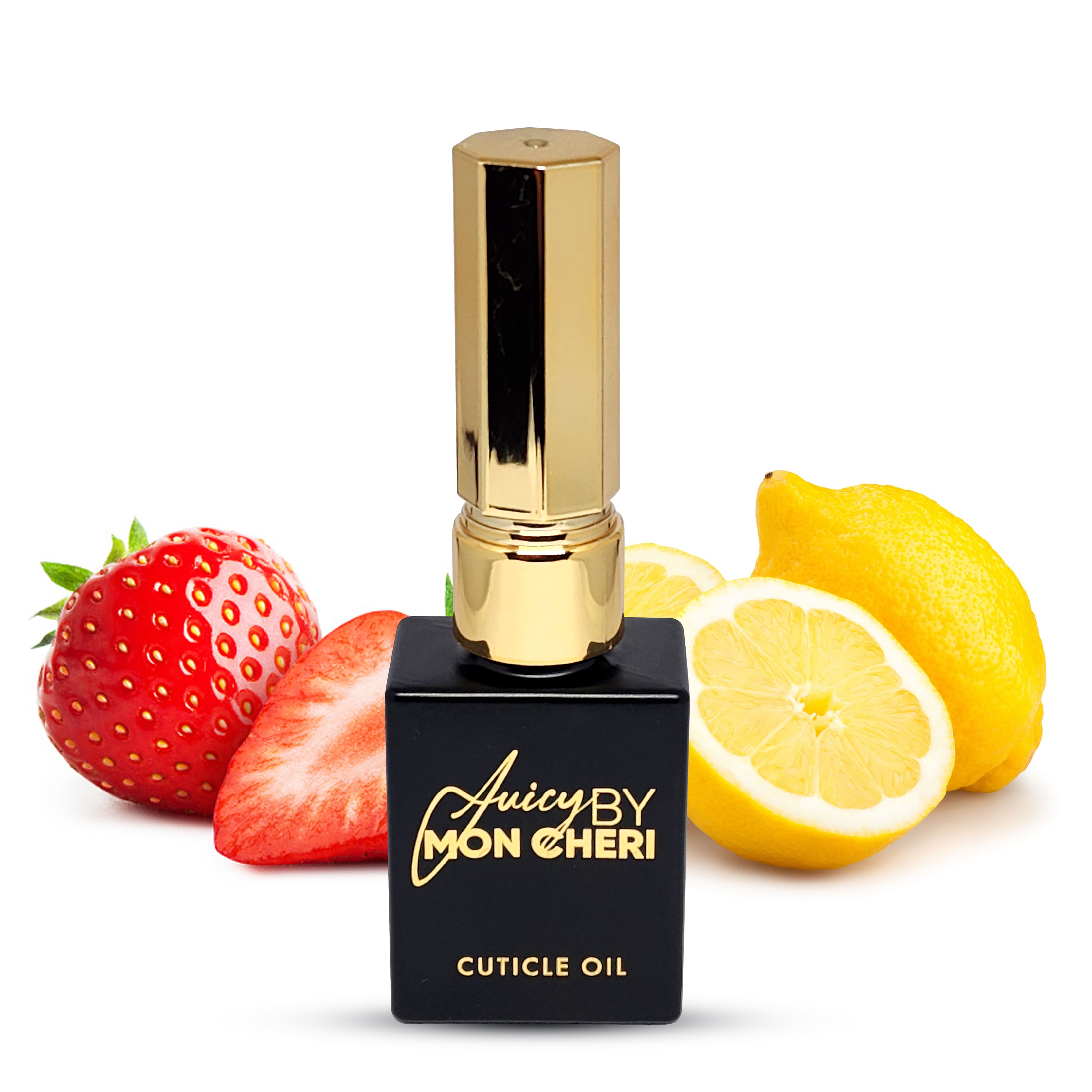 Nail and Cuticle oil grow strengthen repair dry cracked Strawberry Lemondade Juicy by Mon Cheri