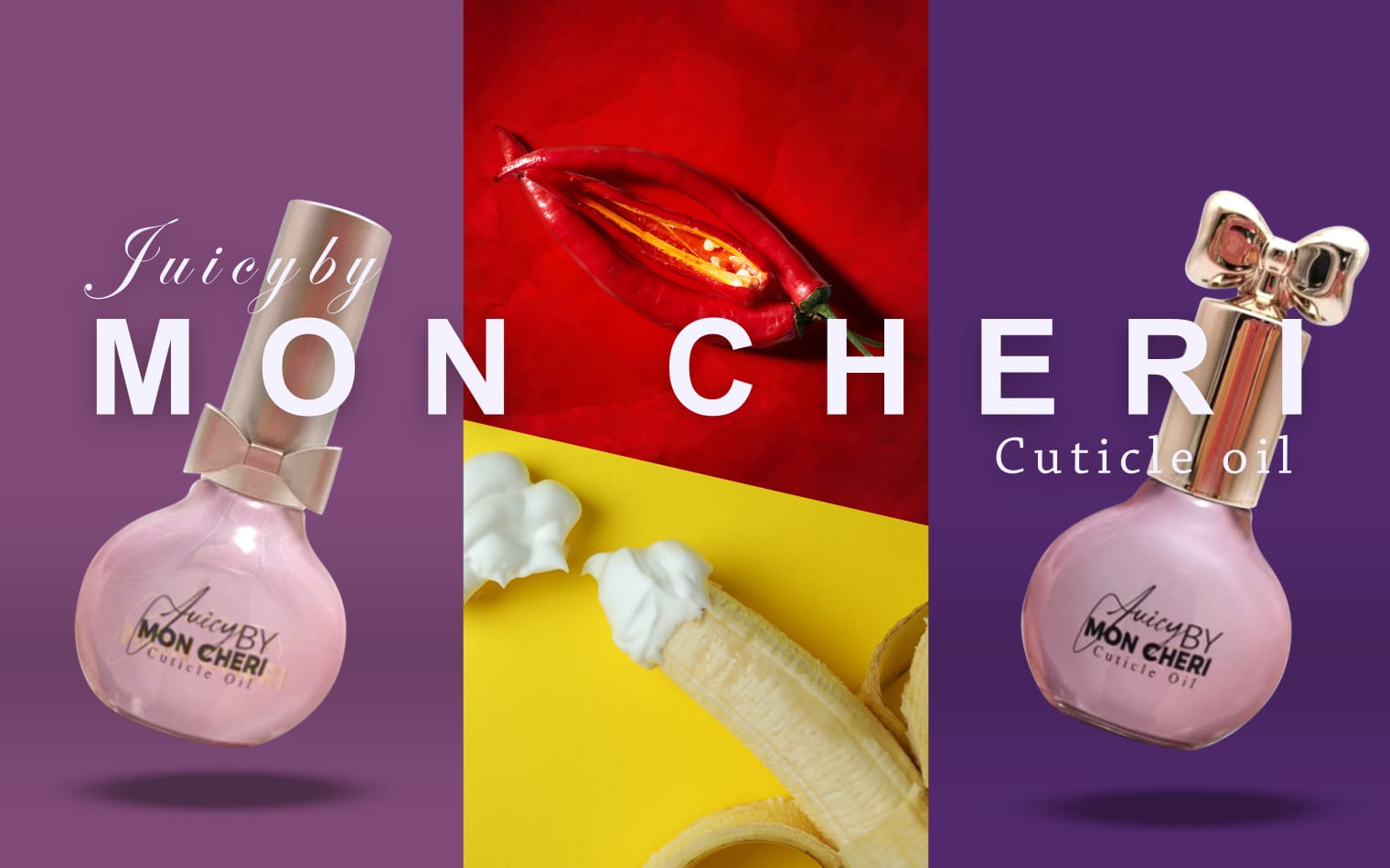 Soothing Red Hot Banana Cuticle Oil by Juicy By Mon Cheri