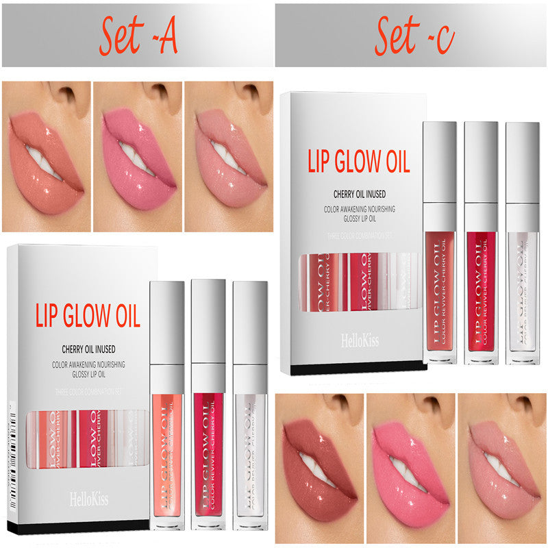 No Stain On Cup Moisturizing And Nourishing Lip Lip Gloss 3 Pack Suit
