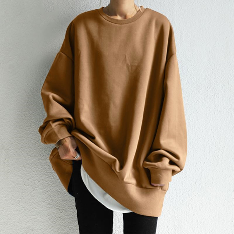 Women's Pullover Round Neck Loose Sweater