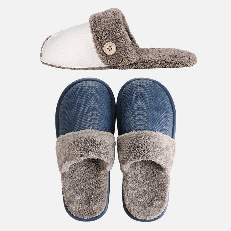 New Autumn And Winter Warm Household Non-slip Home Indoor Removable Slippers