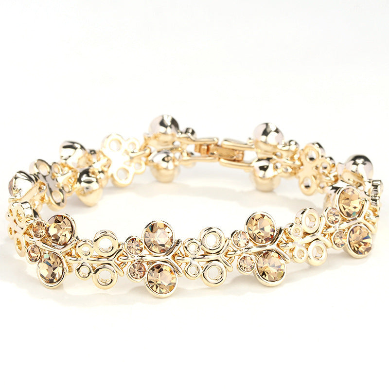 Women's Fashion Love Of Butterfly Crystal Bracelet