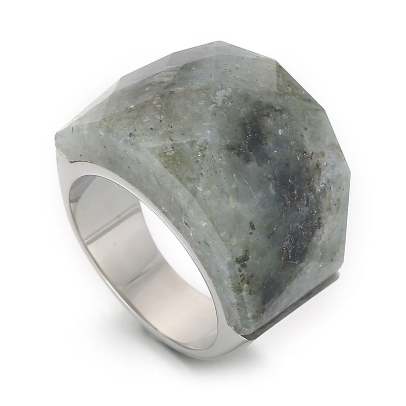 Women's Fashion Natural Stone Ring