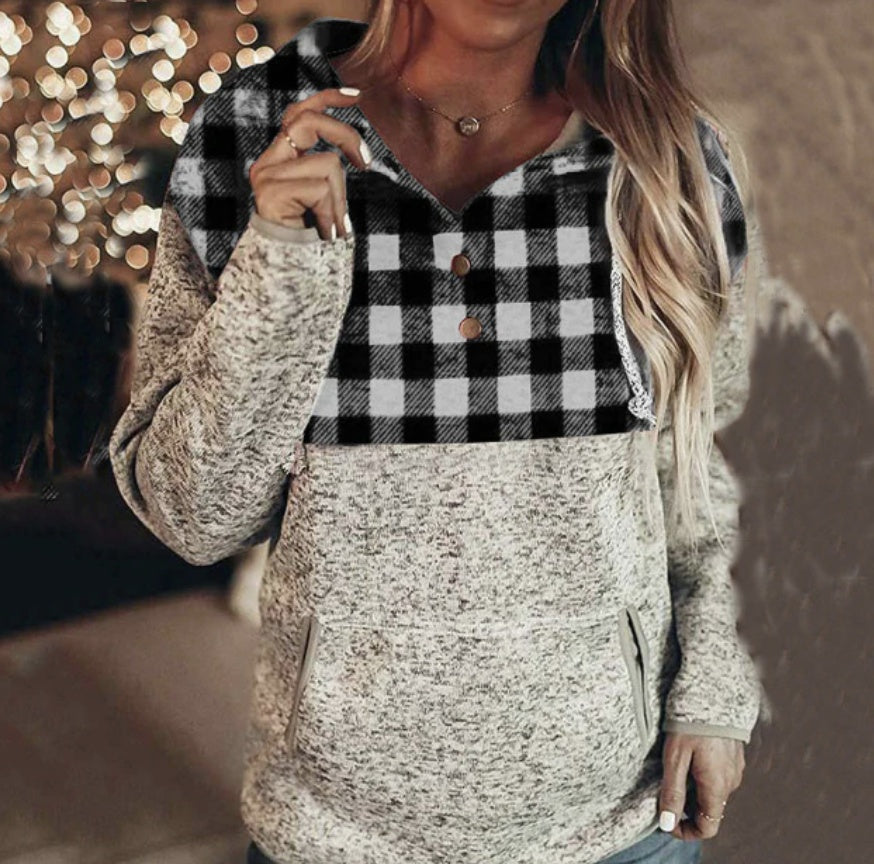 Fashion Women's Urban Casual Mid-Length Sweater