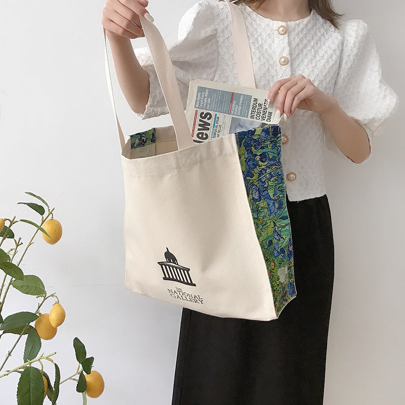 Youda Original Fashion Women Bags Casual Style Female Shopping Bag Simple Ladies Handbags Canvas Tote For Girls Sweet Handbag