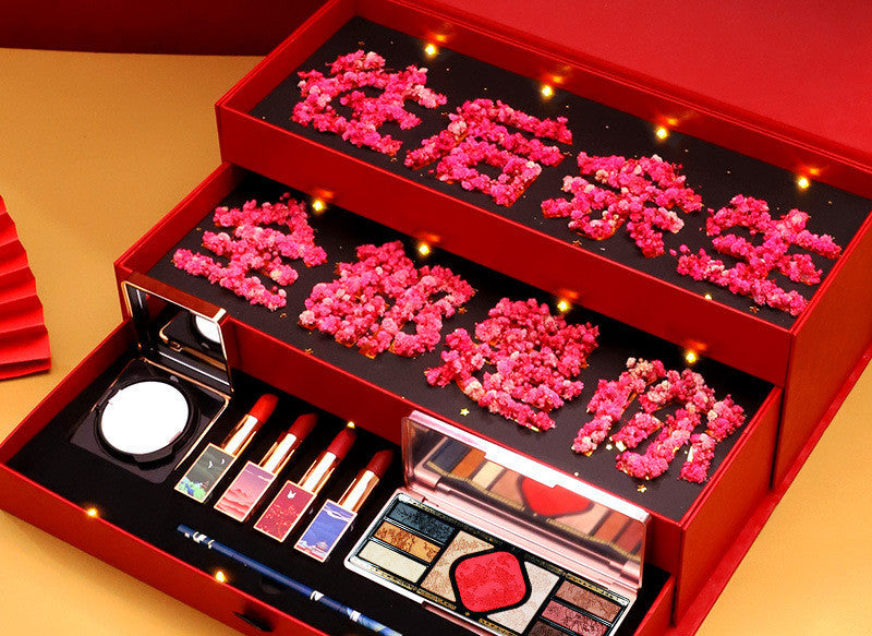 Lipstick Gift Box Makeup Set Box Birthday Gift