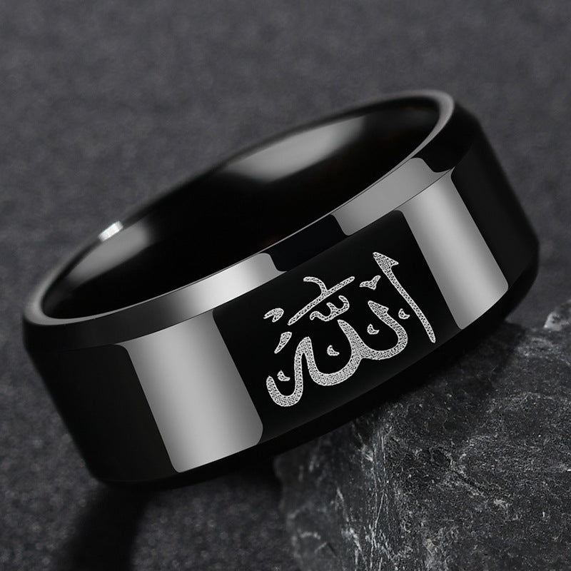 Fashion Hip-hop Stainless Steel Men's Ring