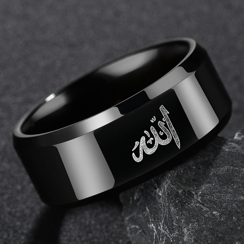 Fashion Hip-hop Stainless Steel Men's Ring