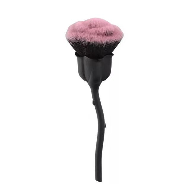 Rose Face Powder Makeup Brush