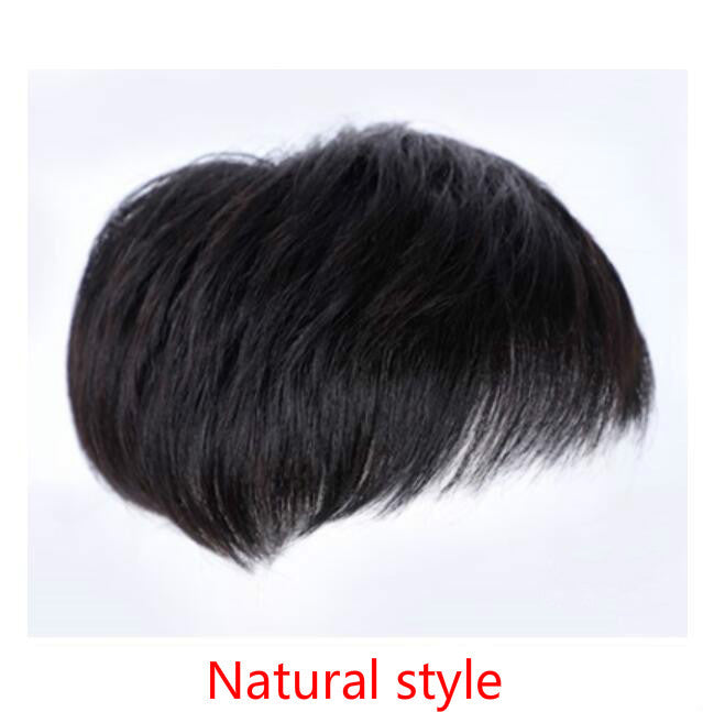 Men's natural wig