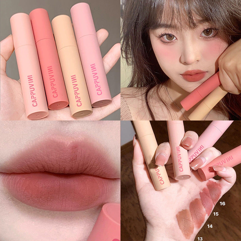 Lipstick Lip Glaze Cream Apricot Lipstick