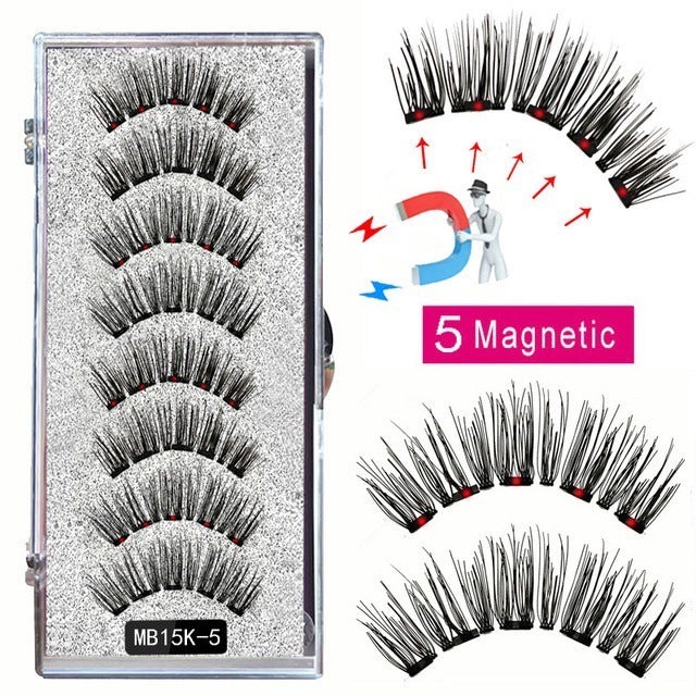 Magnetic False Eyelash Suit Series Magnetic Eyelash Daily Wear Clip Can Be Reused