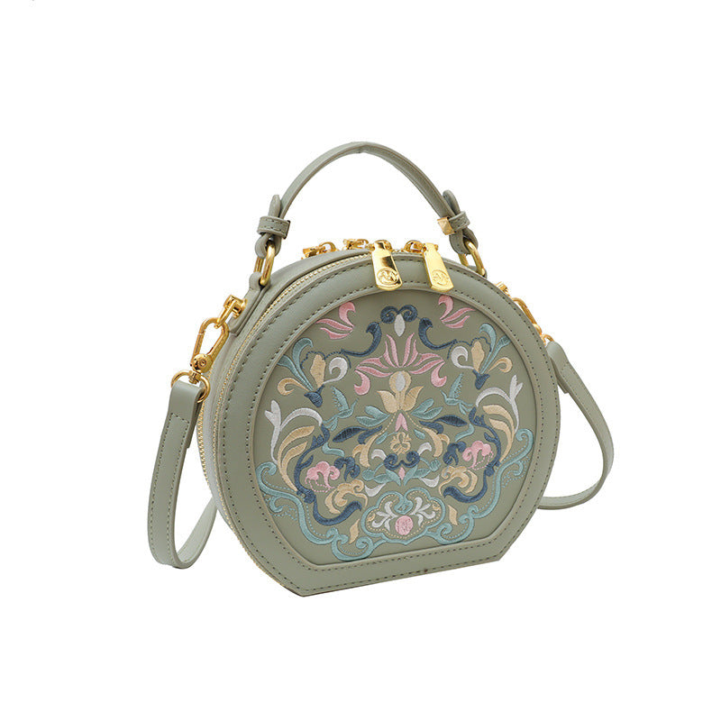 Women's Advanced Texture Trendy Artistic Chinese Style Shoulder Messenger Bag