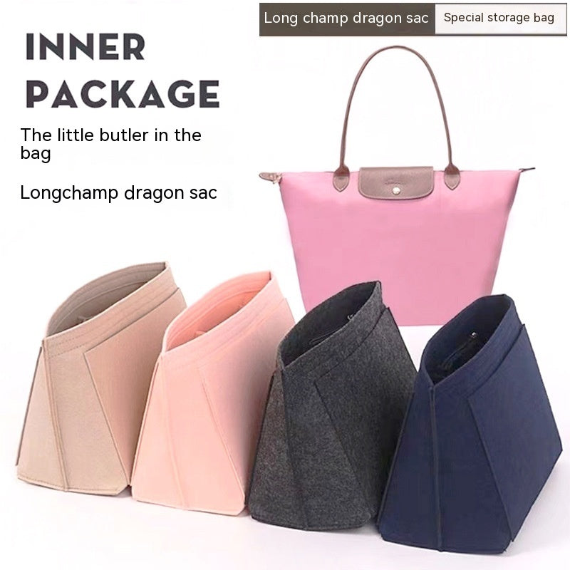 Felt Dragon Liner Storage Bag