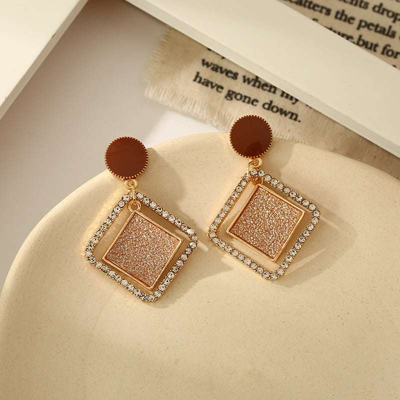 Korean Style Simple Long Tassel Earrings
