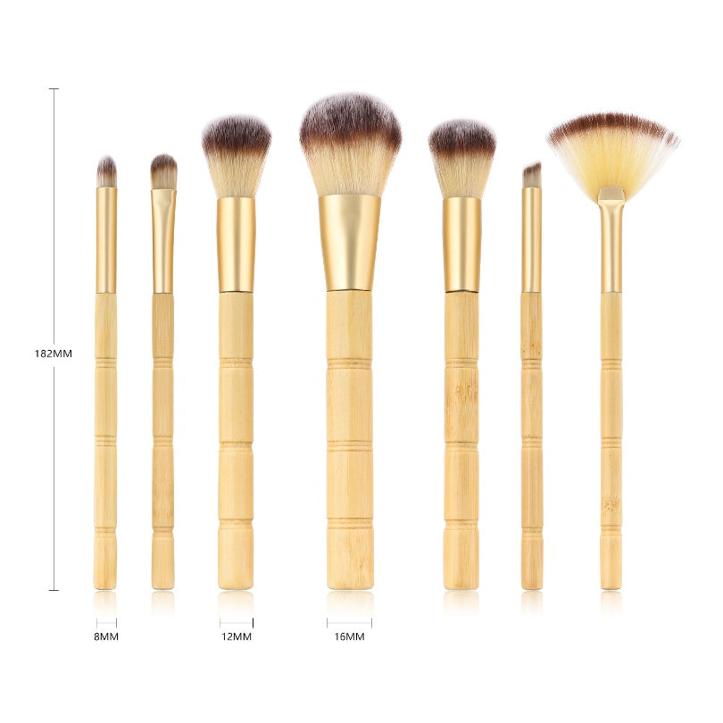 7 makeup brushes