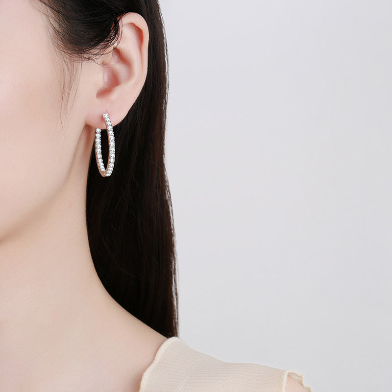 Fashion Sterling Silver Earrings For Women