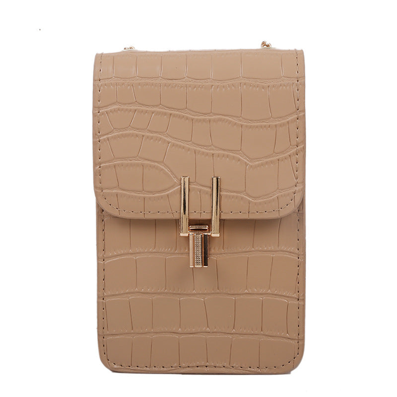 Pattern Fashion Women's Bag High-quality Texture Shoulder Bag Mobile Phone Bag PU Buckle Crossbody Bags For Women