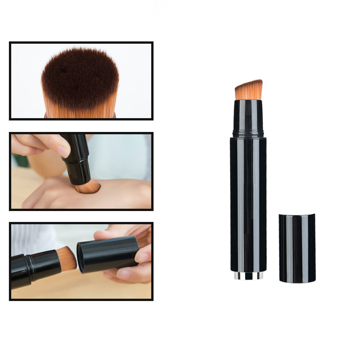 Travel Portable Liquid Foundation Automatic Makeup Brush