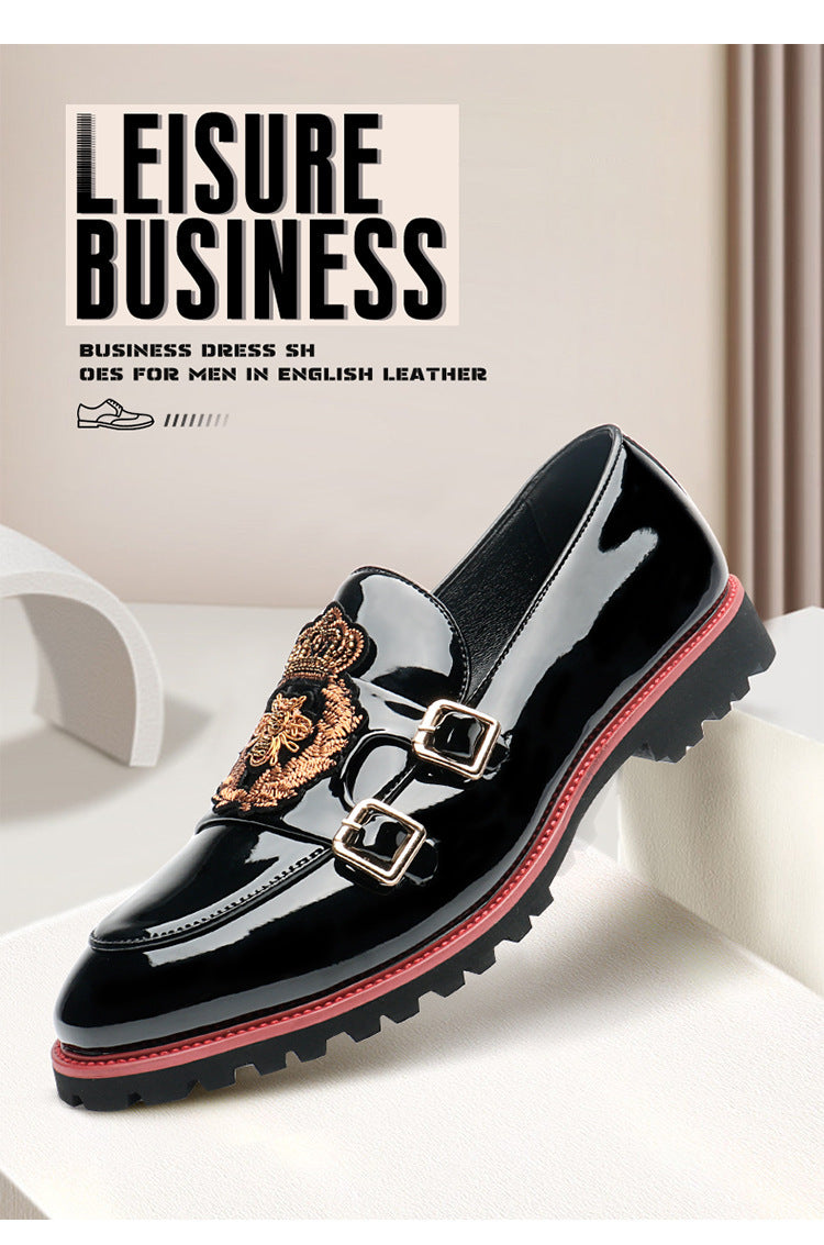 Men's Breathable Casual Business Leather Shoes