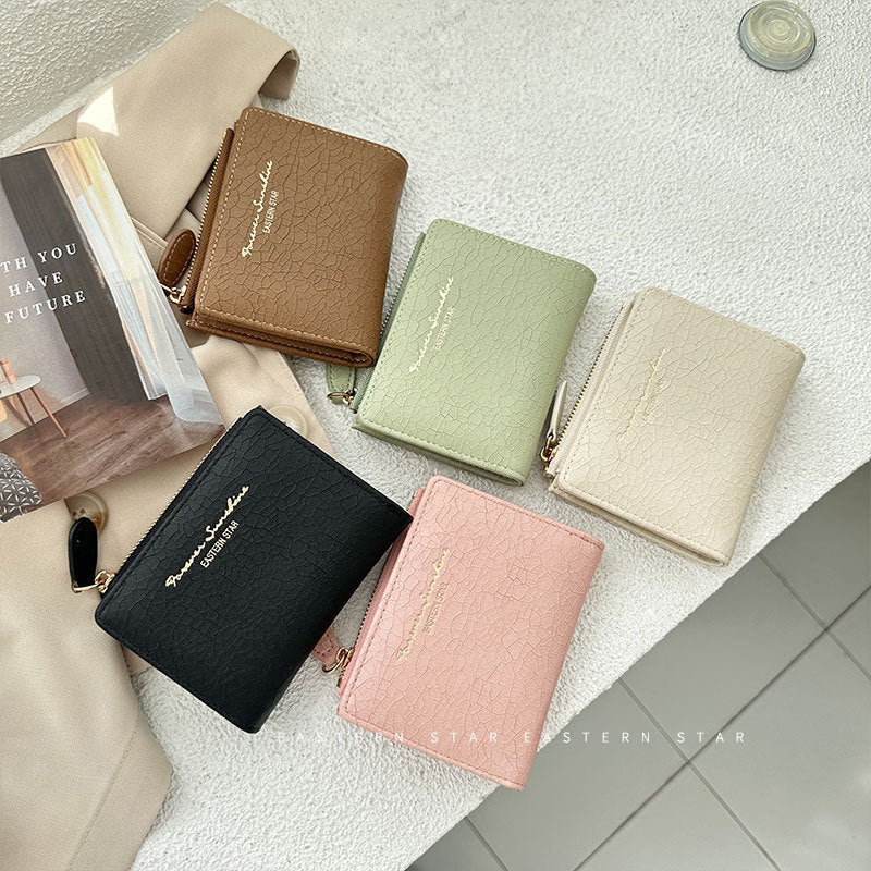 Women's Korean-style Retro Folding Wallet