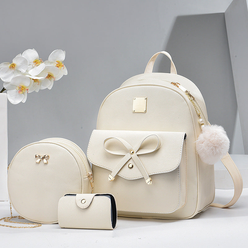 Women's Korean-style All-match Casual Backpack Suit