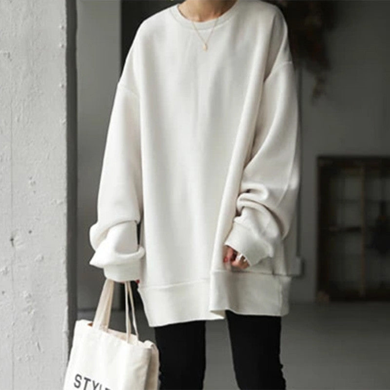 Women's Pullover Round Neck Loose Sweater