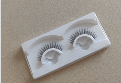 Repeatable Glue Free Self-adhesive False Eyelashes Natural Style