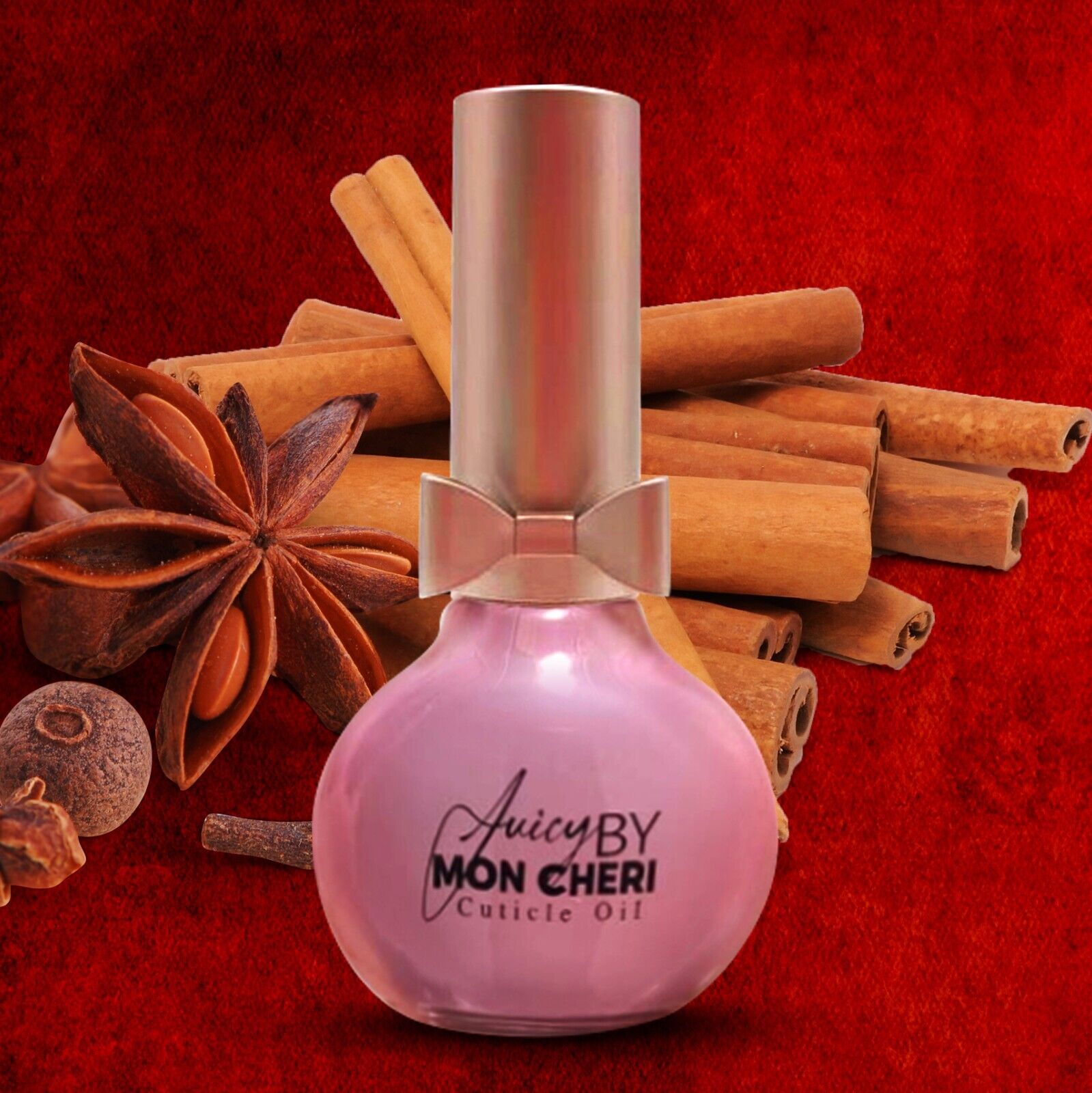 Cuticle Oil Nail Peach Strawberry Lemonade w black seed oil Juicy By Mon Cheri 