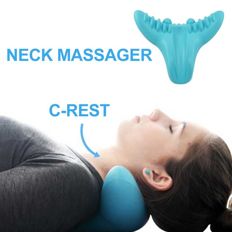 Shiatsu massage pillow C-rest neck and neck cervical spine relaxation muscle memory foam pillow