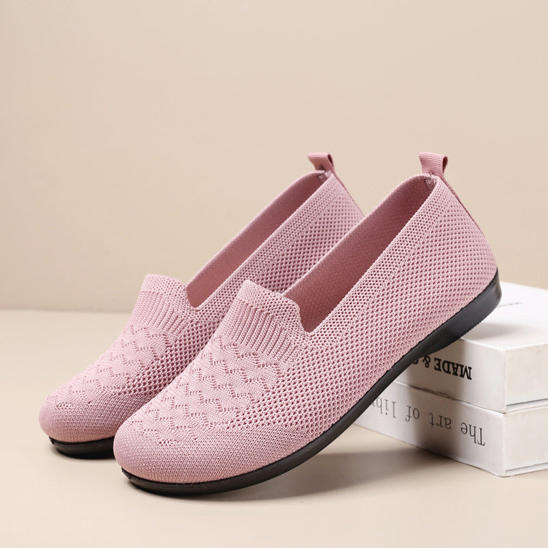 New Casual Breathable Flat Shoes Soft Bottom