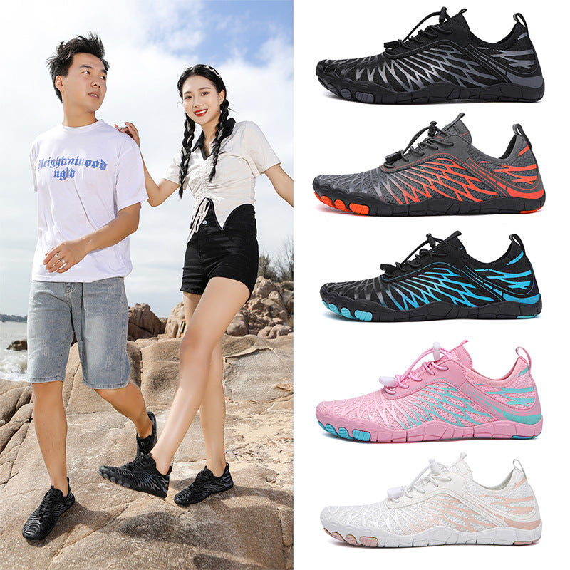 Men's And Women's Fashion Casual Outdoor Skin Soft Bottom Water Shoes