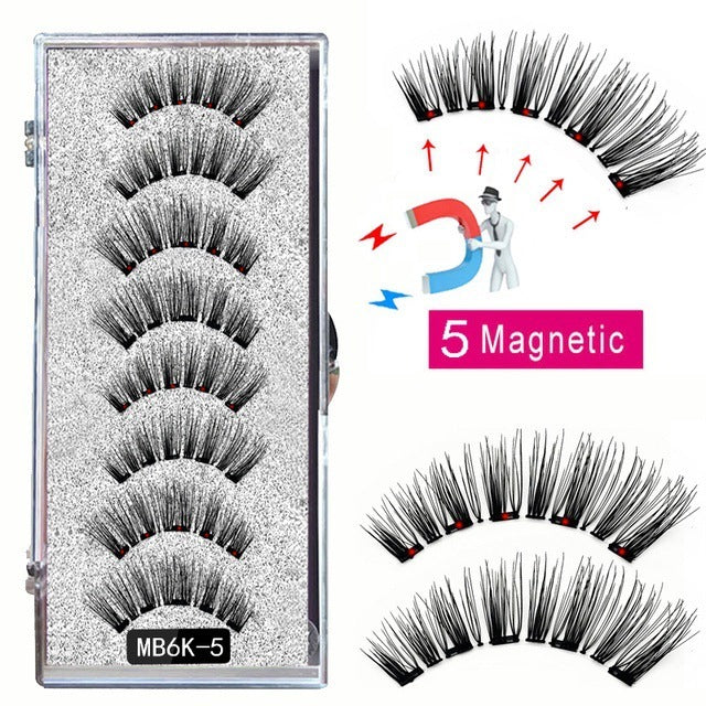 Magnetic False Eyelash Suit Series Magnetic Eyelash Daily Wear Clip Can Be Reused