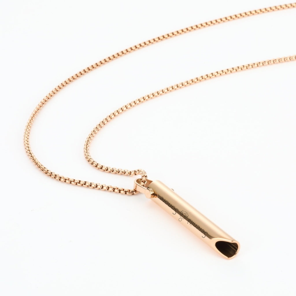 Customized Stainless Steel Pressure Reducing Necklace