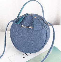 Circular Design Fashion Women Shoulder Bag Leather Women's Crossbody Messenger Bags Ladies Purse Female Round Handbag
