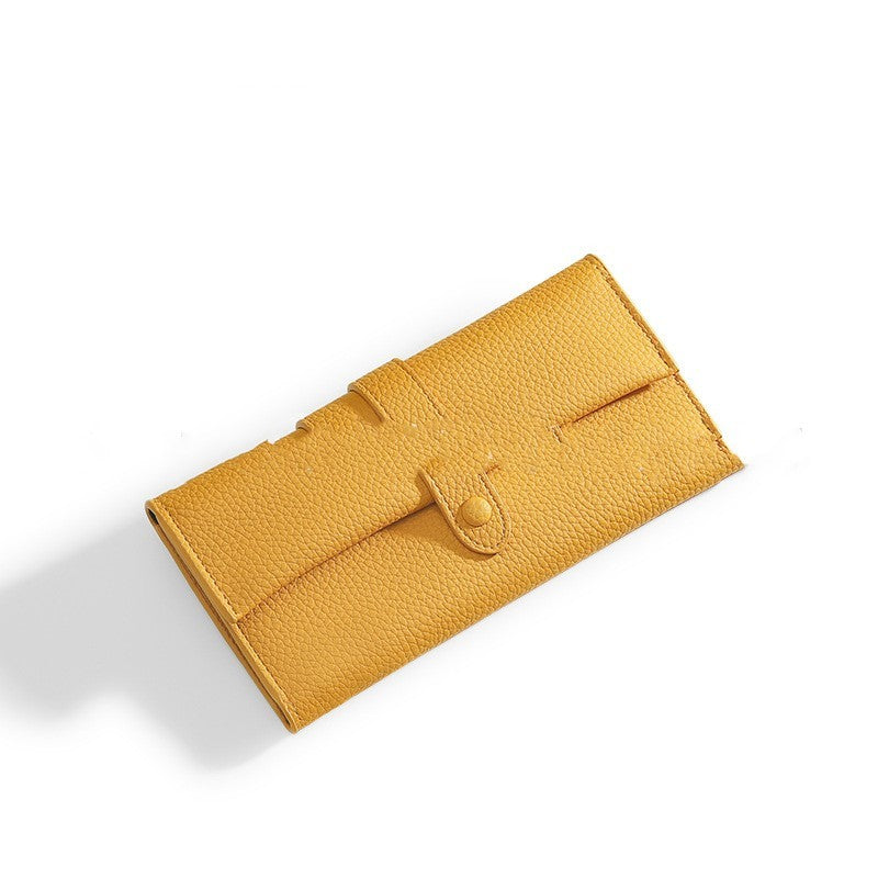 Women's Purse Simple Long Multi-card Folding Clutch Bag