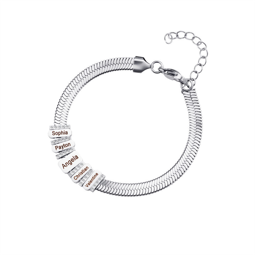 Women's Fashion All-in-one Snake Diamond Bracelet