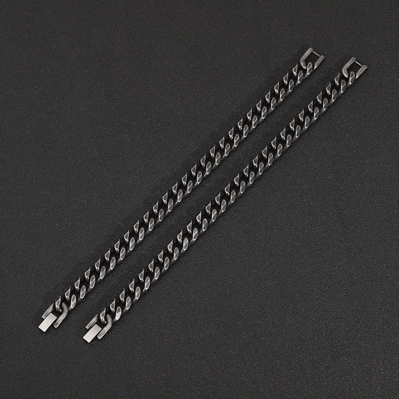 Men's And Women's Fashionable Minimalist Stainless Steel Bracelet