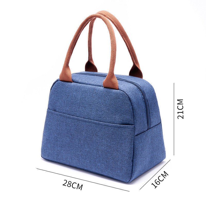 Student Minimalist Portable Oxford Cloth Insulation Bag