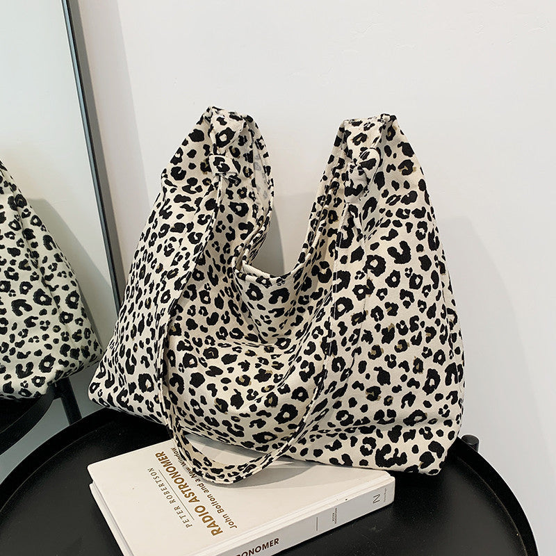 Women's Large-capacity Leopard Print Fashion Shoulder Bag