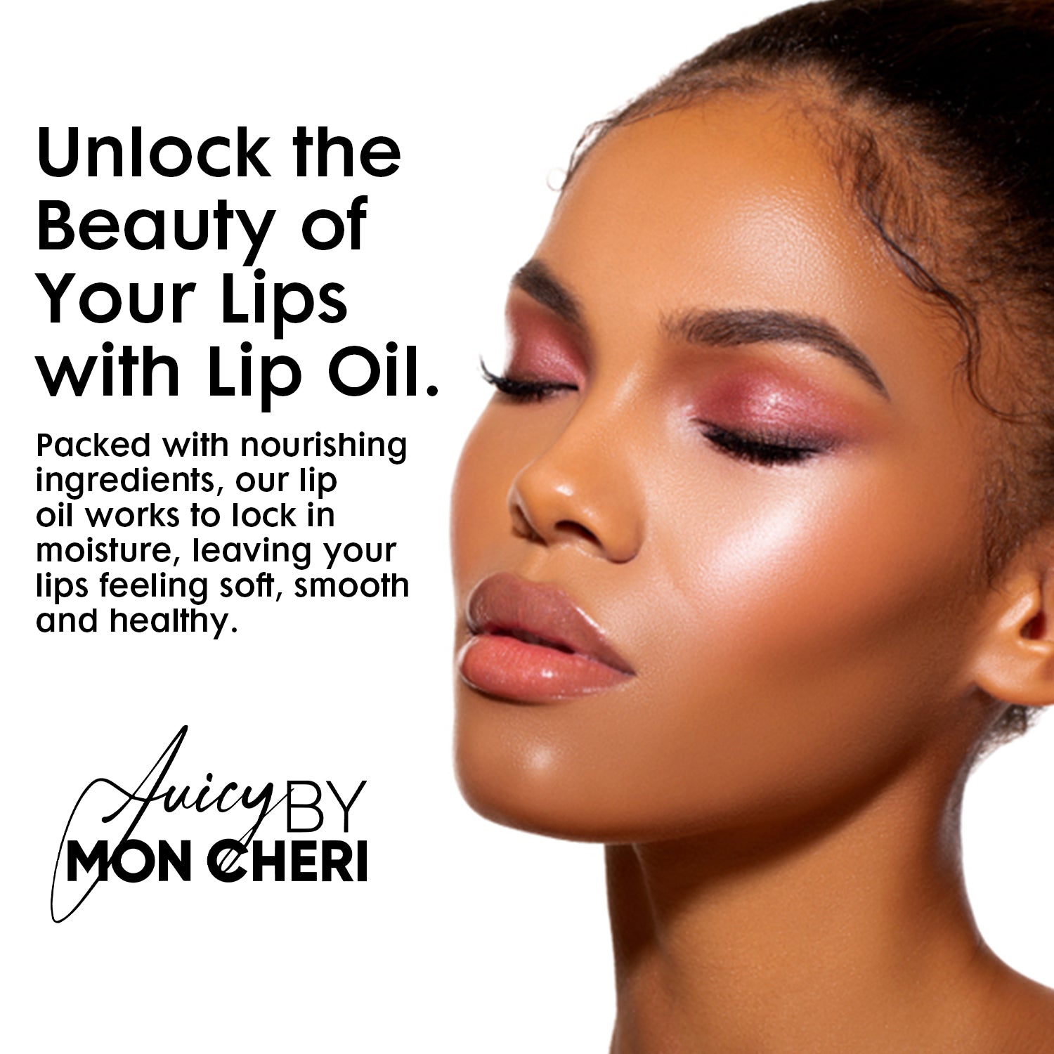 Revitalize Your Lips with Juicy By Mon Cheri Lip Oil - The Ultimate Solution for Moisturized, Shiny, and Healed Lips!
