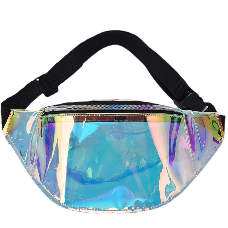 New Colorful Headless Waist Bag Transparent TPU Fashion Shoulder Satchel Chest Bag